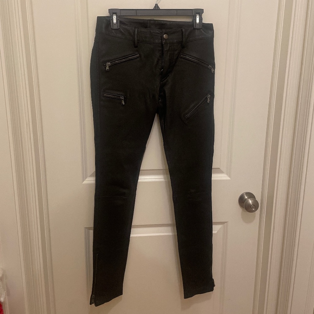 Leather pants